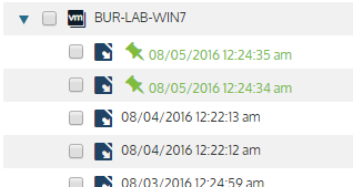 Keep backups forever